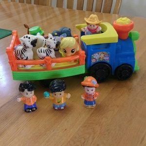 Farm Zoo Train Little People